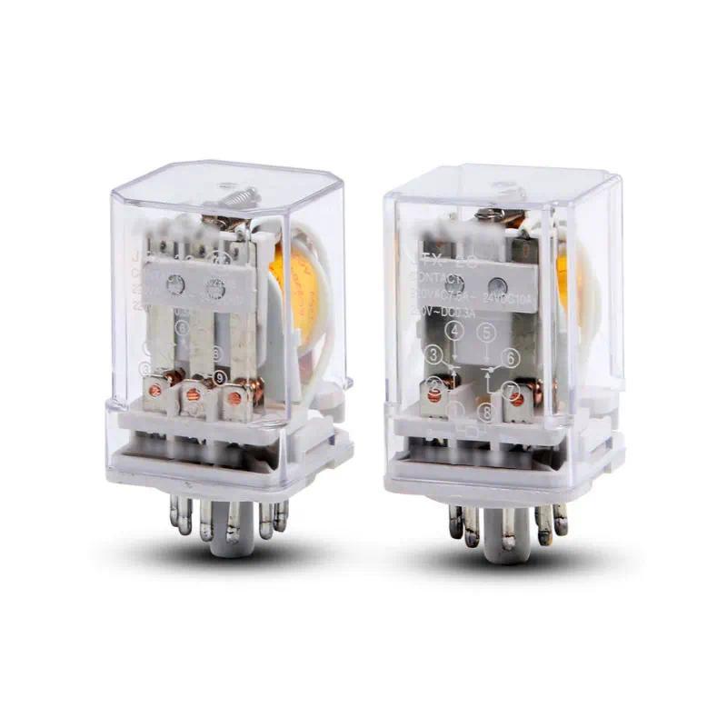 Micro Universal Power Relay JTX-2C JTX-3C Mini Electromagnetic Relay Swit 8/11 pin AC220V DC24 Inter