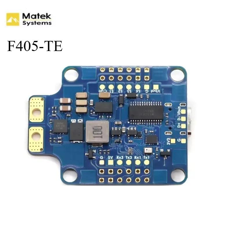 MATEK F405-TE F405 FC STM32F405RGT6 Flight Controller Built-in OSD SD Slot For RC Drone Parts F405-S
