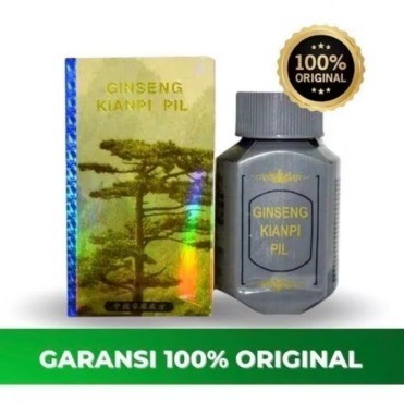 KIAN PI PILL ORI 100% REAL PICK  Kapsuma Ginseng Kianpi Pil Botol 60 Kapsul