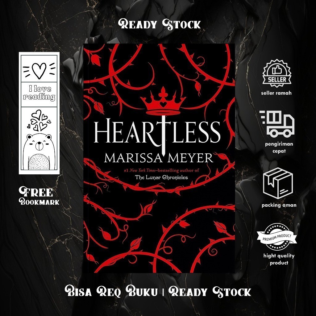 Heartless by Marissa Meyer (English/Indonesia)