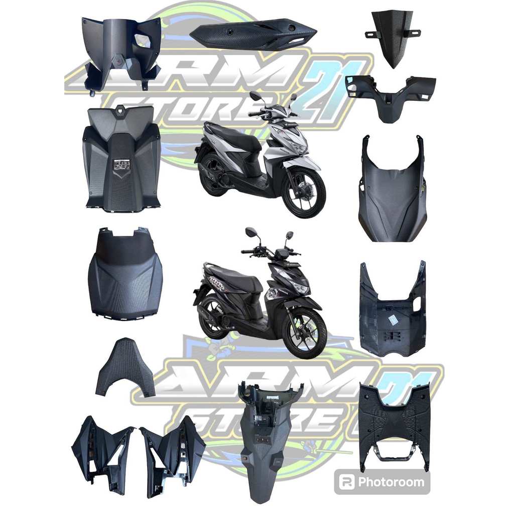 BODY KASAR (BEAT DELUXE / BEAT STREET LED) 2020-2023 / ECERAN FUL COVER BODY KASAR BEAT NEW LED 2020