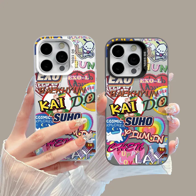 Case Motif EXO REDMI/Xiaomi 17 Pro Max Lucu Tahan Benturan untuk Redmi Note 14 Pro 12 8 9 10 11 13 1