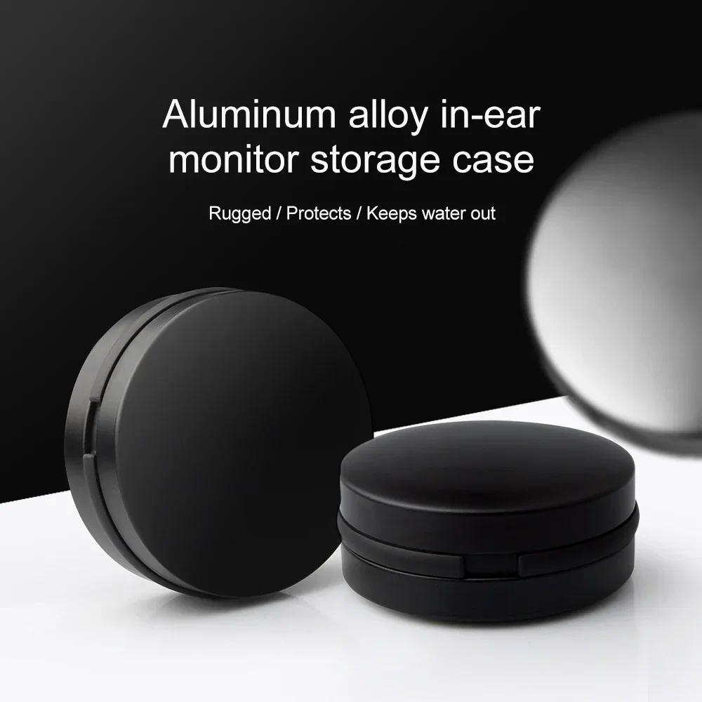 Universal Earbuds Case Storage Hard Earphone Case Protective Waterproof Aluminum Alloy Housing for T