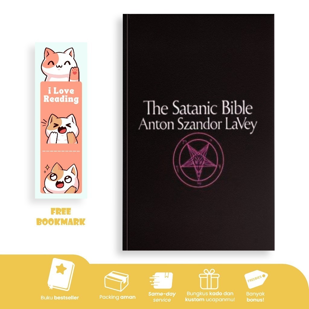 Satanic Bible by Anton LaVey by  Anton Szandor Lavey (English/Indonesia)