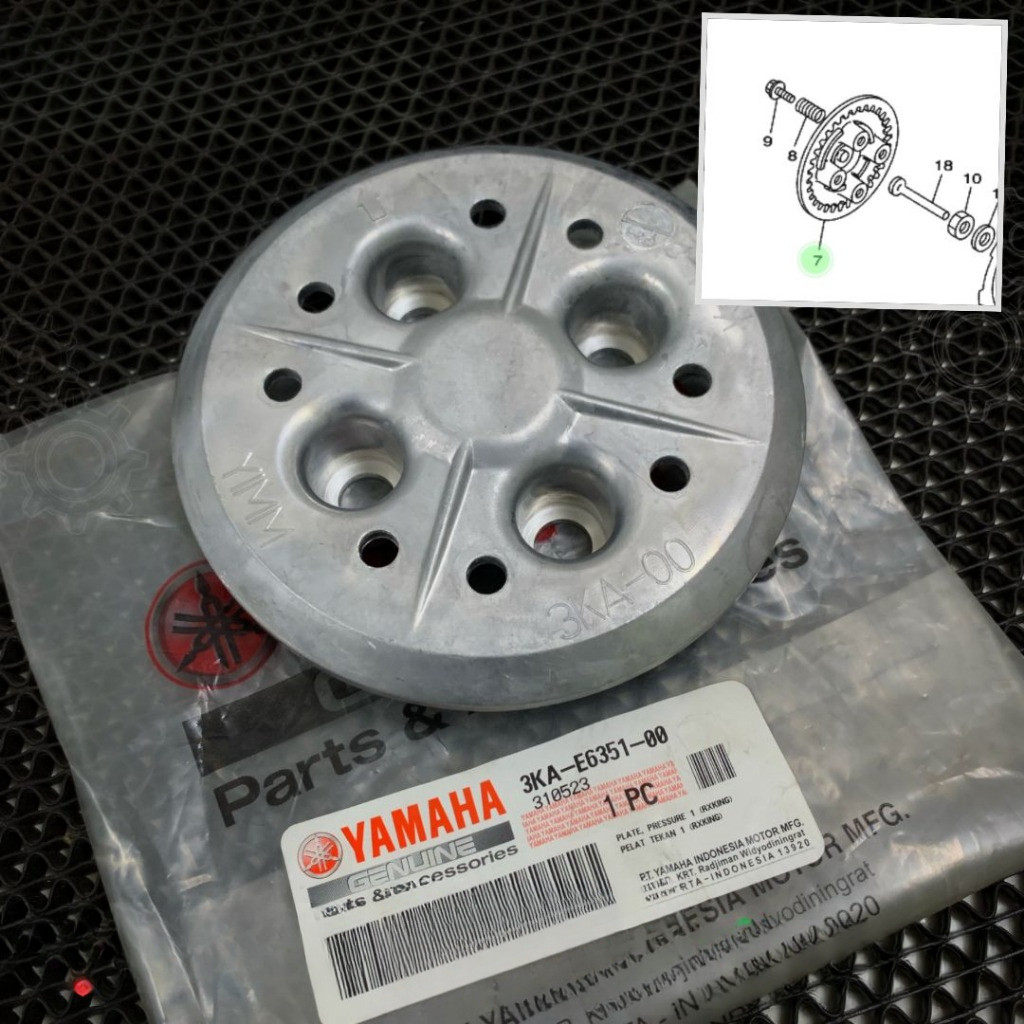 SATELIT KOPLING/ LAWAN SATELIT KOPLING RX KING ORIGINAL YAMAHA  3KA-E6351-00