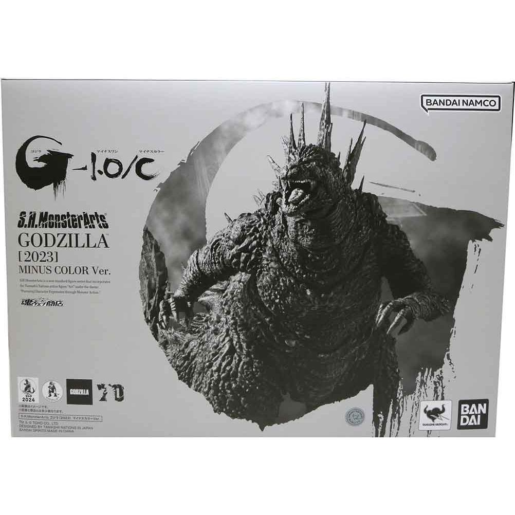 S.H.MONSTERARTS GODZILLA 2023 MINUS COLOR VER. BANDAI