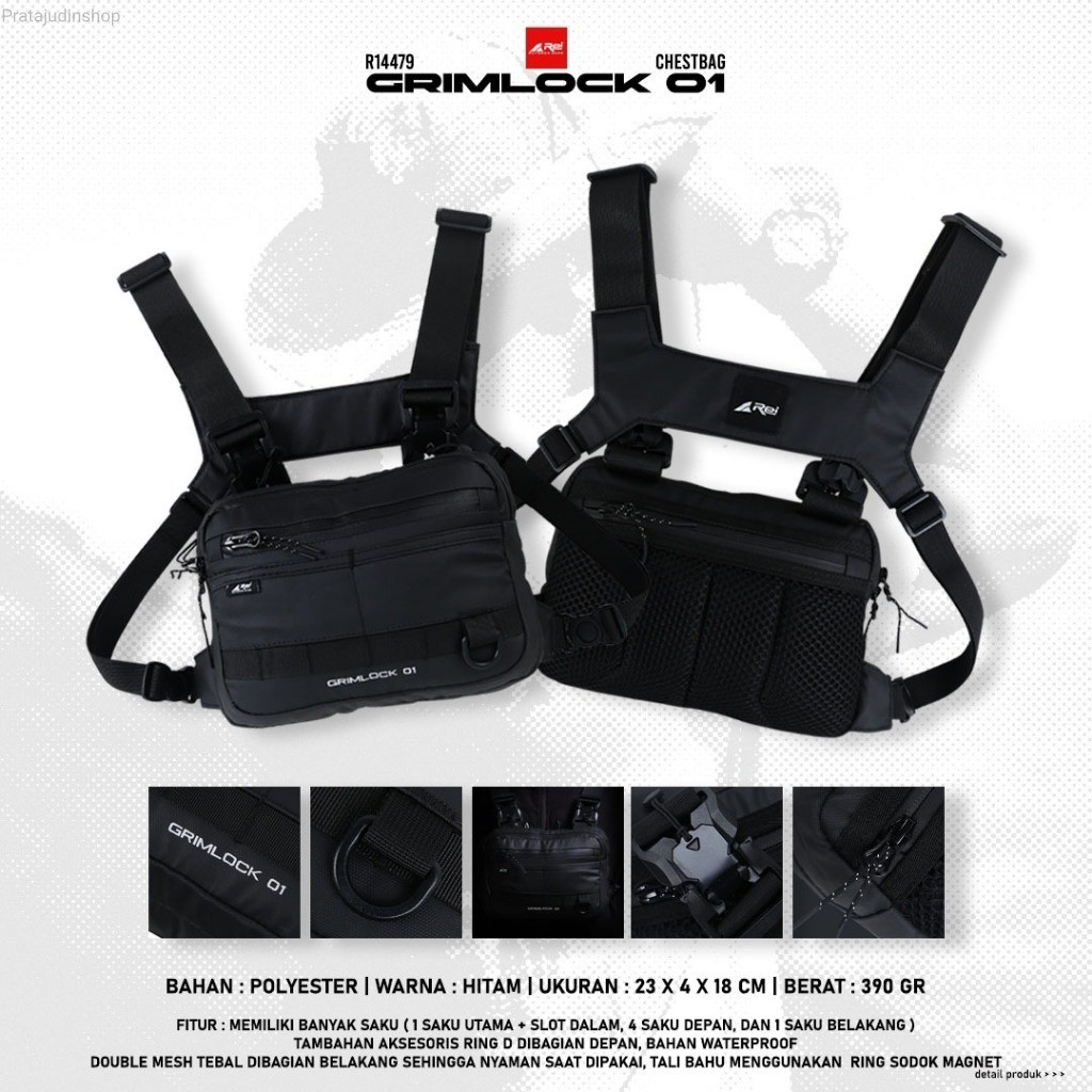 Chestbag / Tas Dada Grimlock 01 Arei Outdoorgear