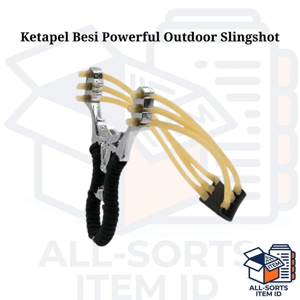 Ketapel Besi Powerful Outdoor Slingshot
