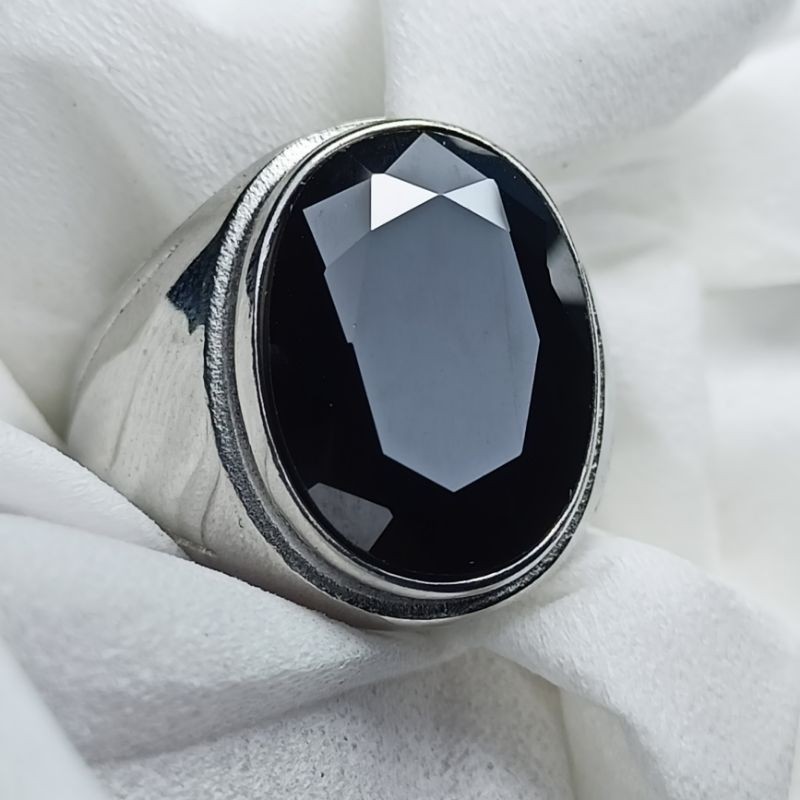 CINCIN BATU BLACK ONYX 100% ORI