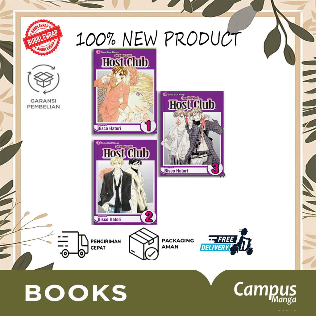 Ouran High School Host Club (18 Book Series)