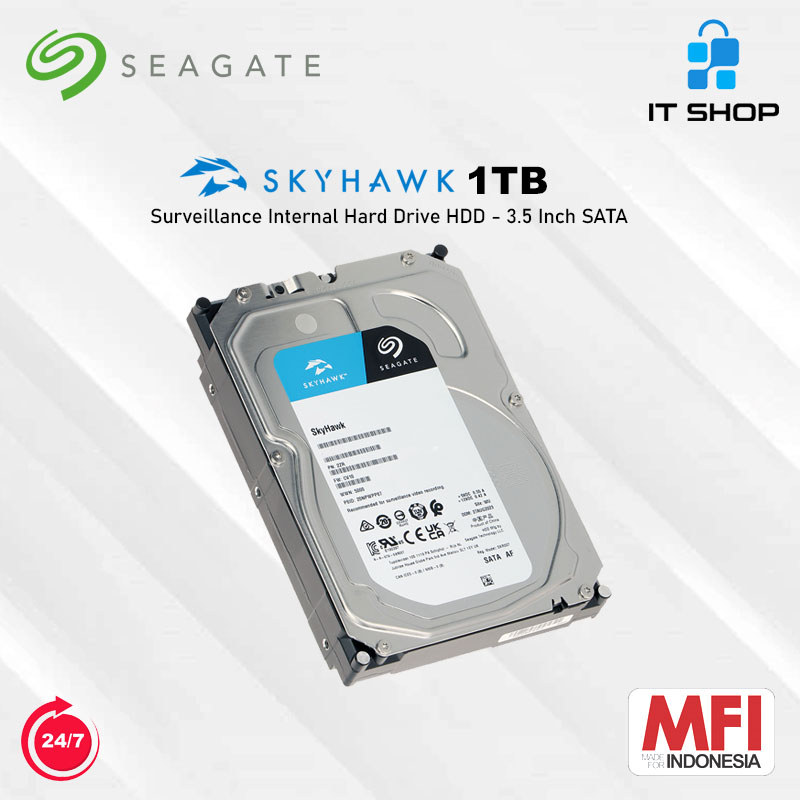 Hard Disk Seagate Skyhawk CCTV 1TB MFI