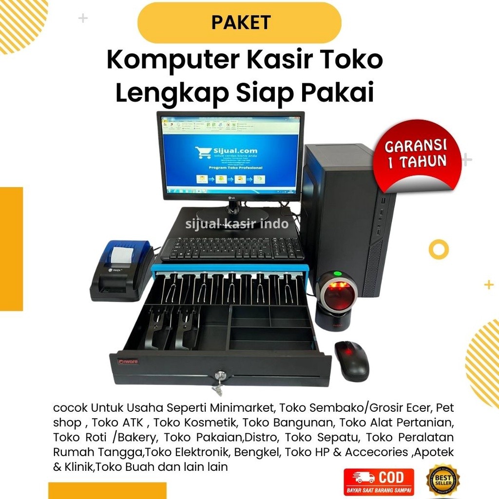 KOMPUTER KASIR TOKO  KOMPUTER KASIR MINIMARKET KOMPUTER KASIR APOTEK KOMPUTER KASIR SIAP PAKAI