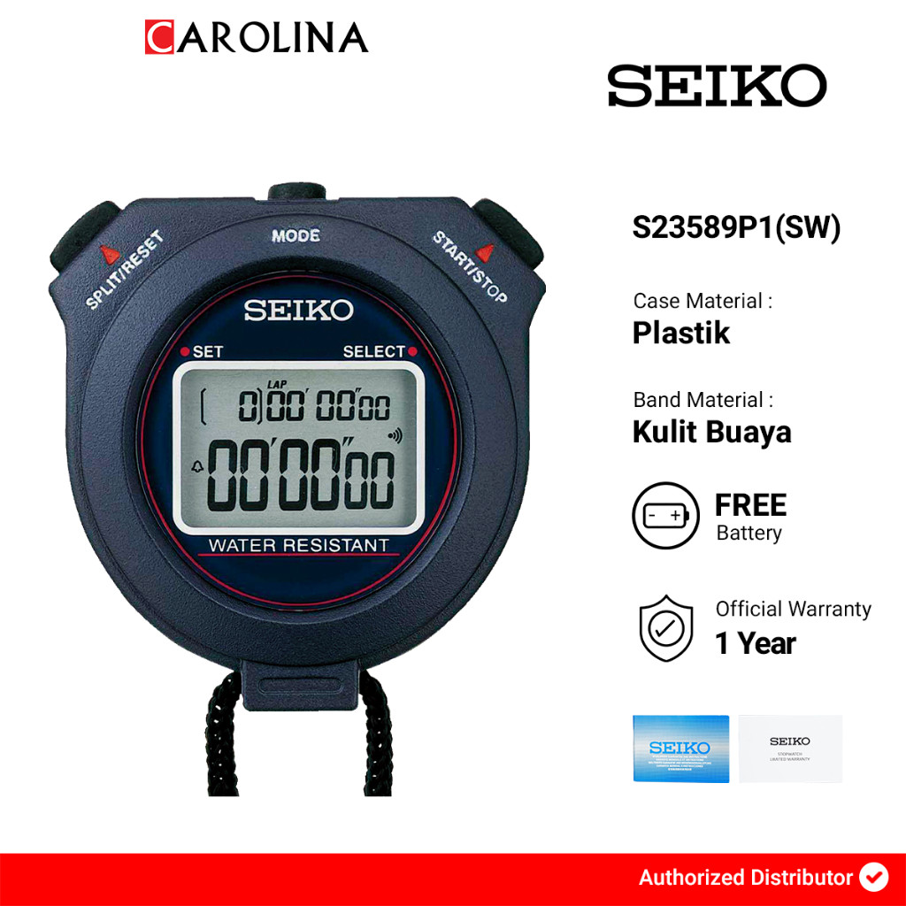 Stopwatch SEIKO Digital S23589P1(SW)