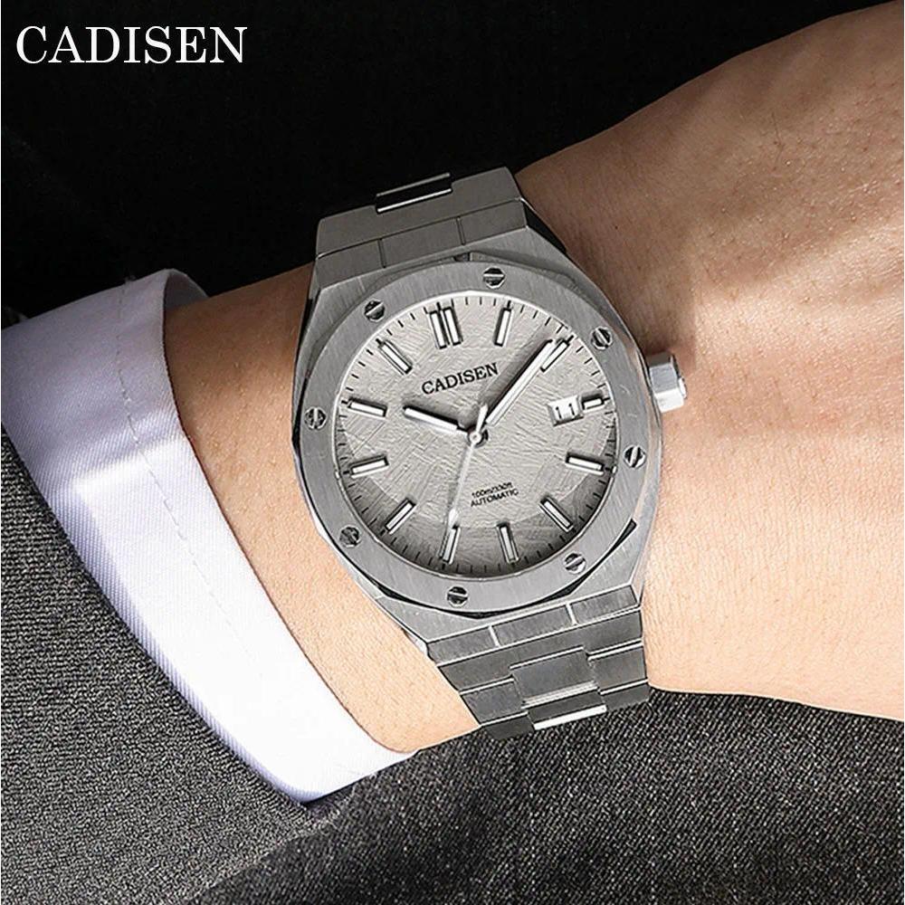 Jam Tangan Pria CADISEN Ultrathin Automatic Watch Luxury Brand Movement Mechanical Watch Men Sapphir