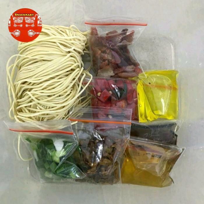 Mie tiong sim mentah selat panjang Medan (babi)