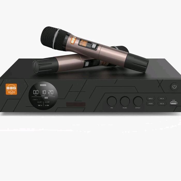 MEGA SALE AudioBank TA200 / TA 200 / TA-200 Player Karaoke System with 2 Microphone Wireless 400watt