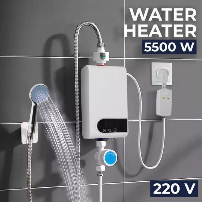 Alat Pemanas Air Kamar Mandi / Water Heater Listrik Portable