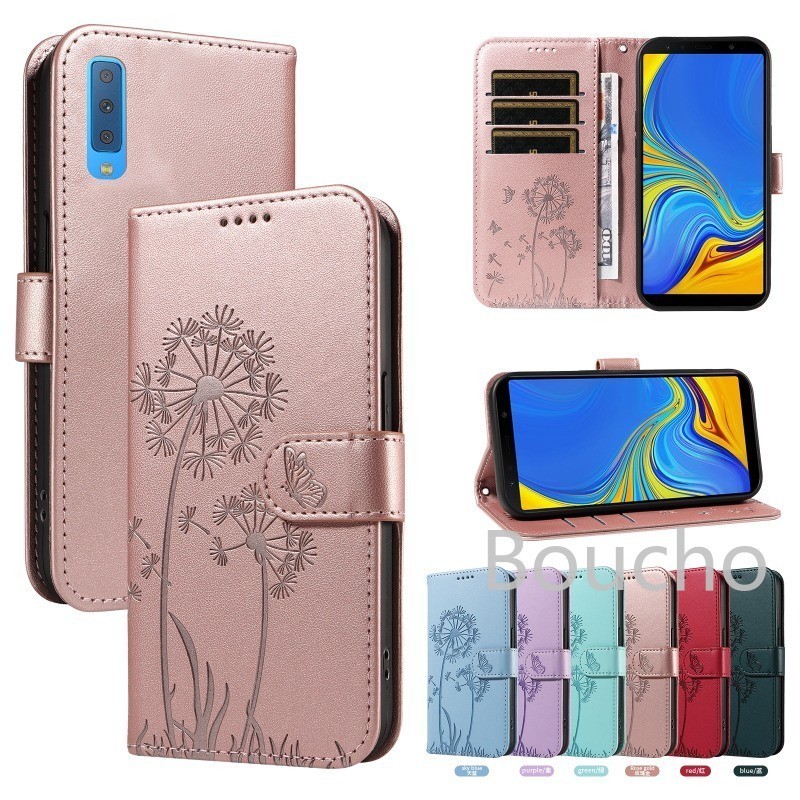 Untuk Samsung Galaxy J7 J6 J5 J4 J3 A9 A8 A7 A6 Plus Prime Pro 2018 2017 2016 Casing Ponsel Kulit Da