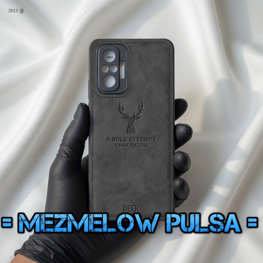 Case Cloth Jeans / Soft Case Canvas Deer Casing Gambar Rusa Case XIAOMI REDMI NOTE 10 PRO