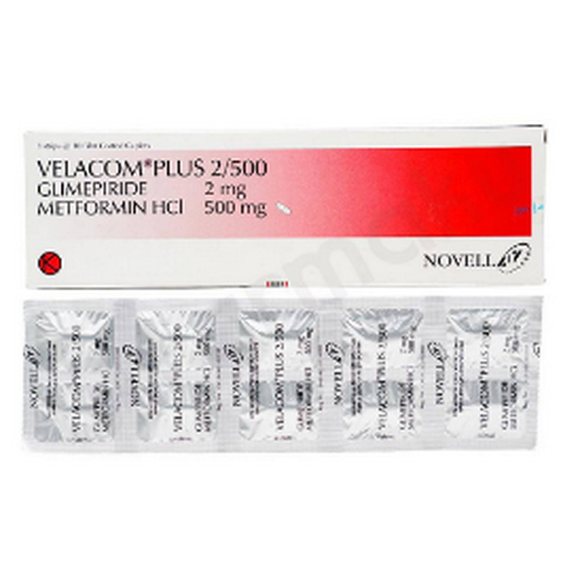 VELACOM PLUS 2/500 1 STRIP @ 10 KAPLET SALUT SELAPUT