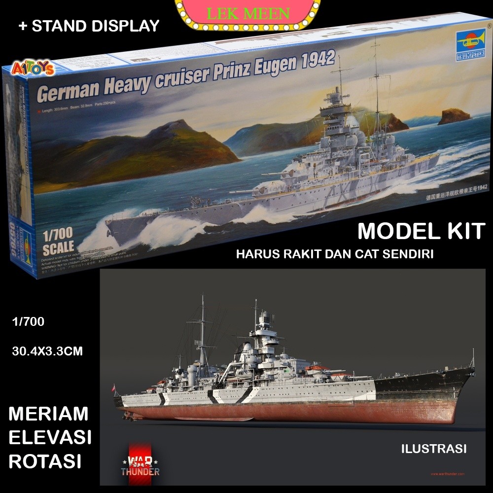 lekmeen- Model kit kapal perang model kit kapal selam model kit kapal induk model kit battleship mod