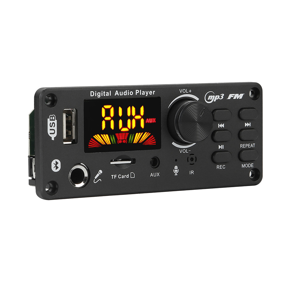 Bluetooth MP3 Auo Decoder Board Decong Module 2*50W Amplifier DC 724V Wireless Car USB MP3 Player TF