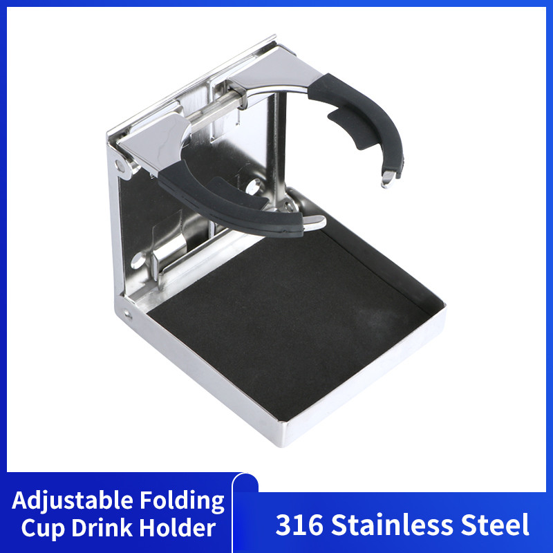 Alastin Marine Adjustable Fog Cup Drink Holder 316 Stainless Steel Boat Accessories Marine Boat Truc