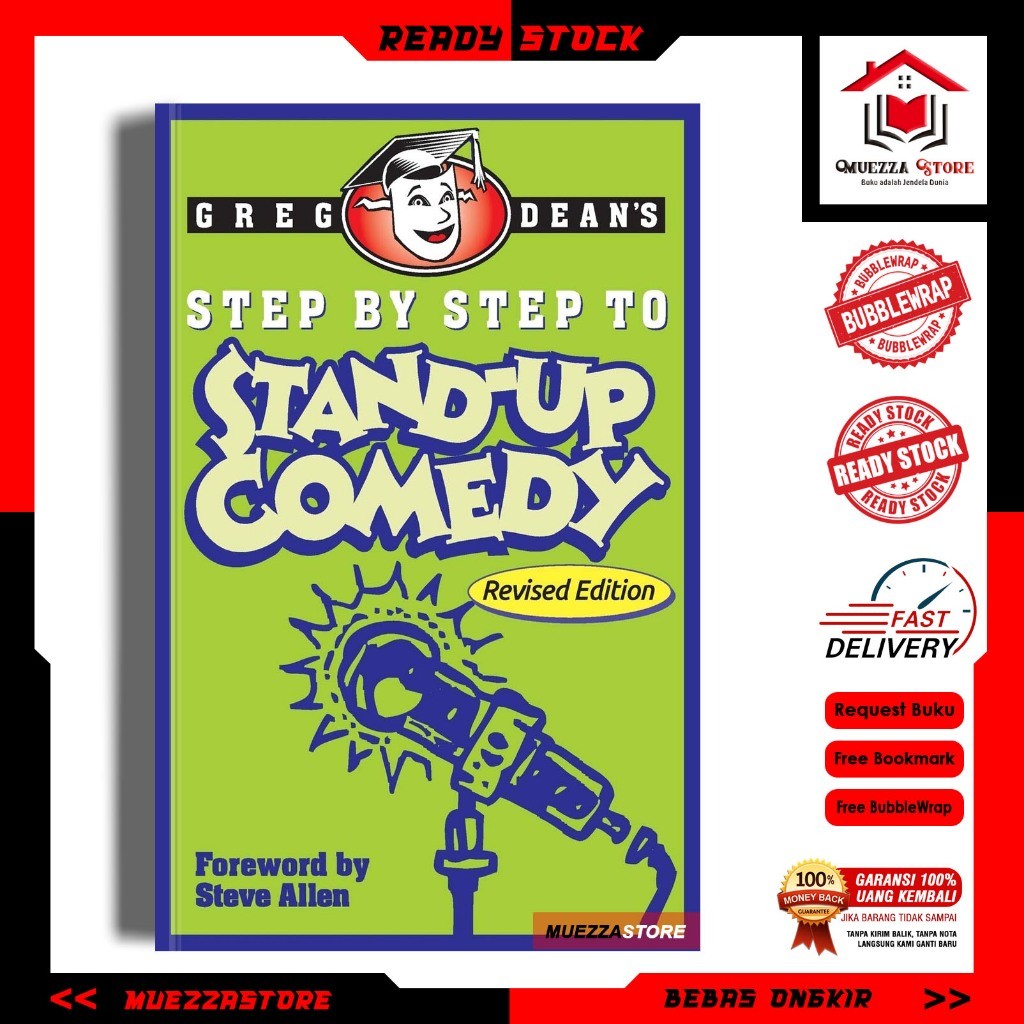 Greg dean Step by step stand up comedy by Greg Dean (Indonesia/English)
