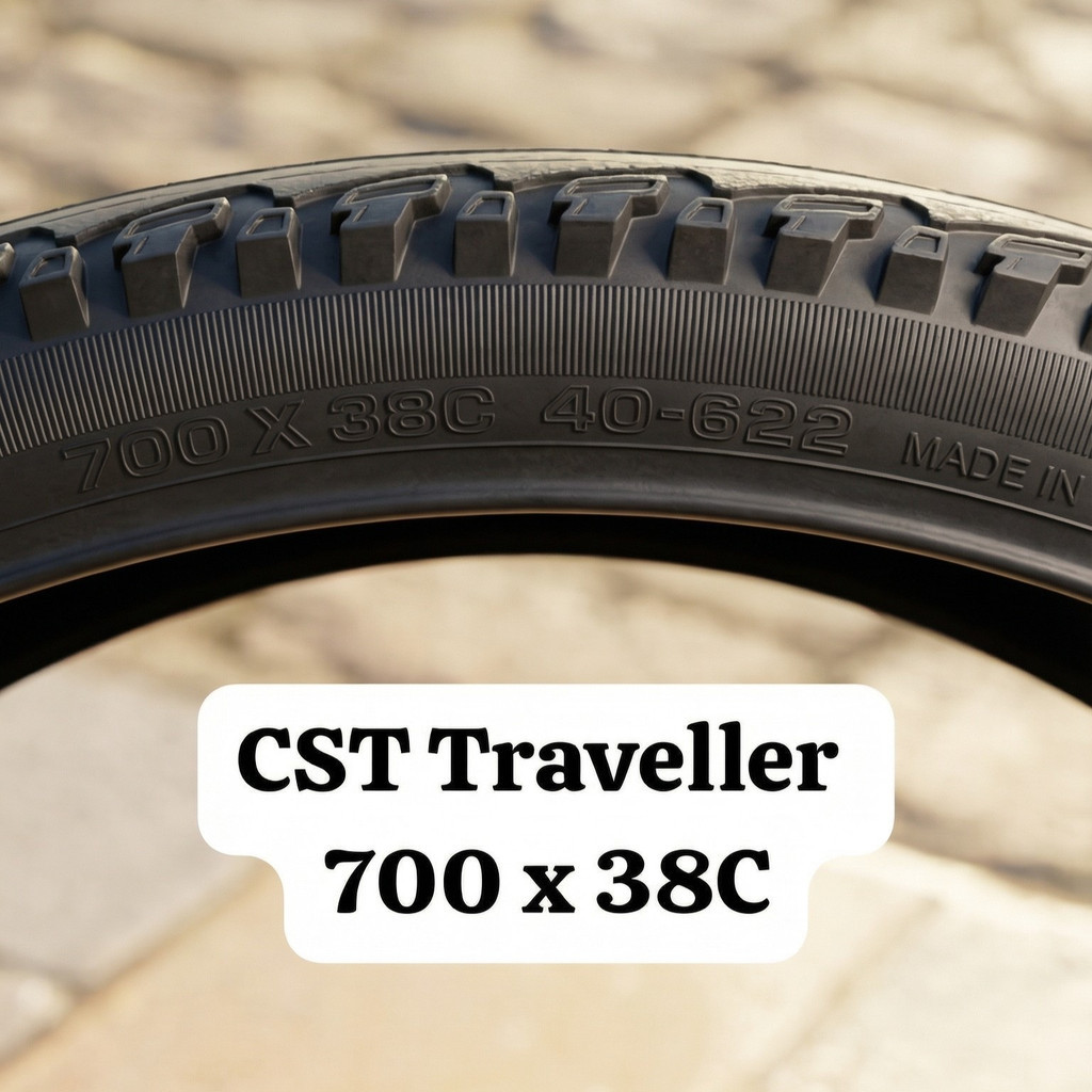 Ban Luar CST Traveller 700 x 38C Sepeda Gravel Hybrid Bike 700c 38