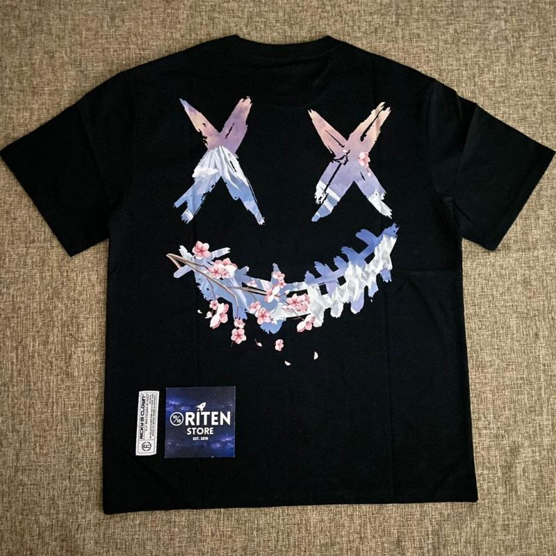HOT Ricky is Clown Fuji Sakura Tee Black Original / RickyisClown