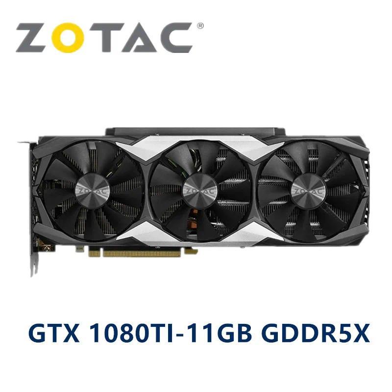 ZOTAC GTX 1080 Ti 1080Ti 11GB GPU Graphics Cards GeForce GTX1080 GTX1080Ti Video Card NVIA Computer 