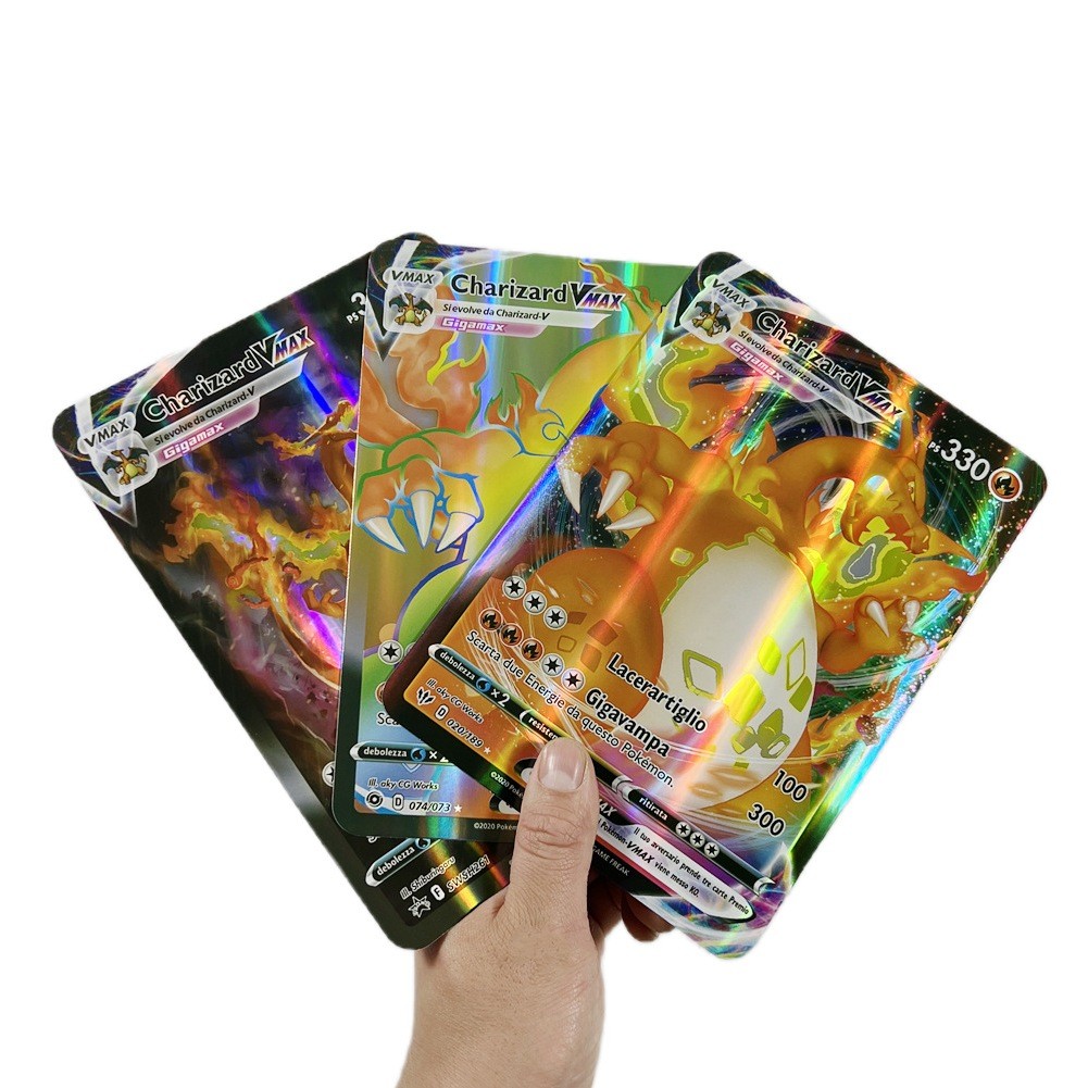 1 Pack 100 Pcs Kartu Pokemon Ori Buku Koleksi Kartu Pokemon Kartu Pokemon Bahasa Inggris