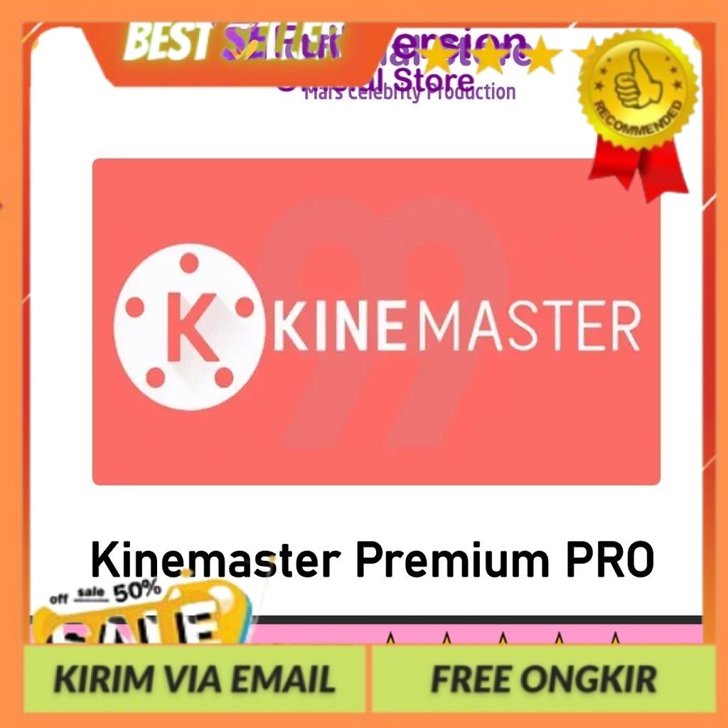 PROMO KineMaster Pro Premium LIFETIME Android Bergaransi