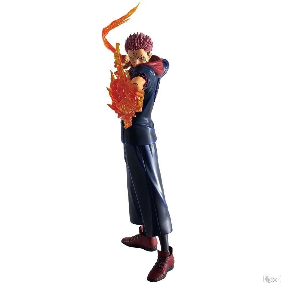Anime Jujutsu Kaisen Sukuna Figure Maximatic Plus Bandai Spirits Flame Archery Action Figure Gift To