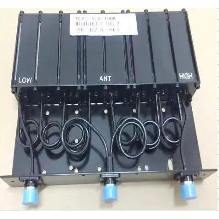100W VHF 8 Cavity Duplexer N Connector Free Tune Rao Repeater New 137M180Mhz