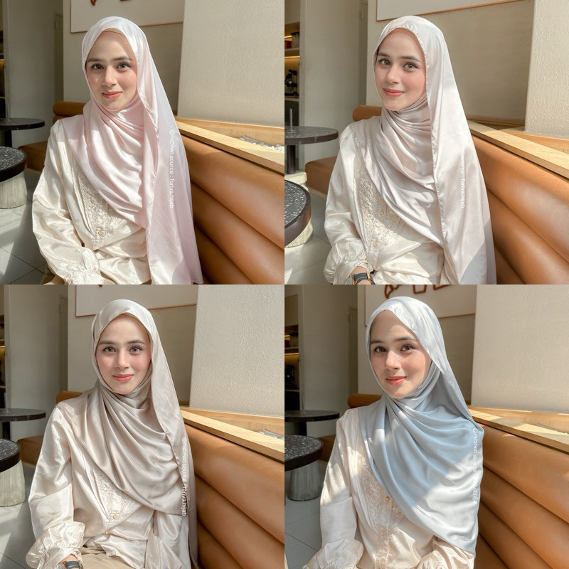 (BinarBP) FARIVA - Luxxe Silk Eyelash Pashmina Premium Silk Halus Mewah