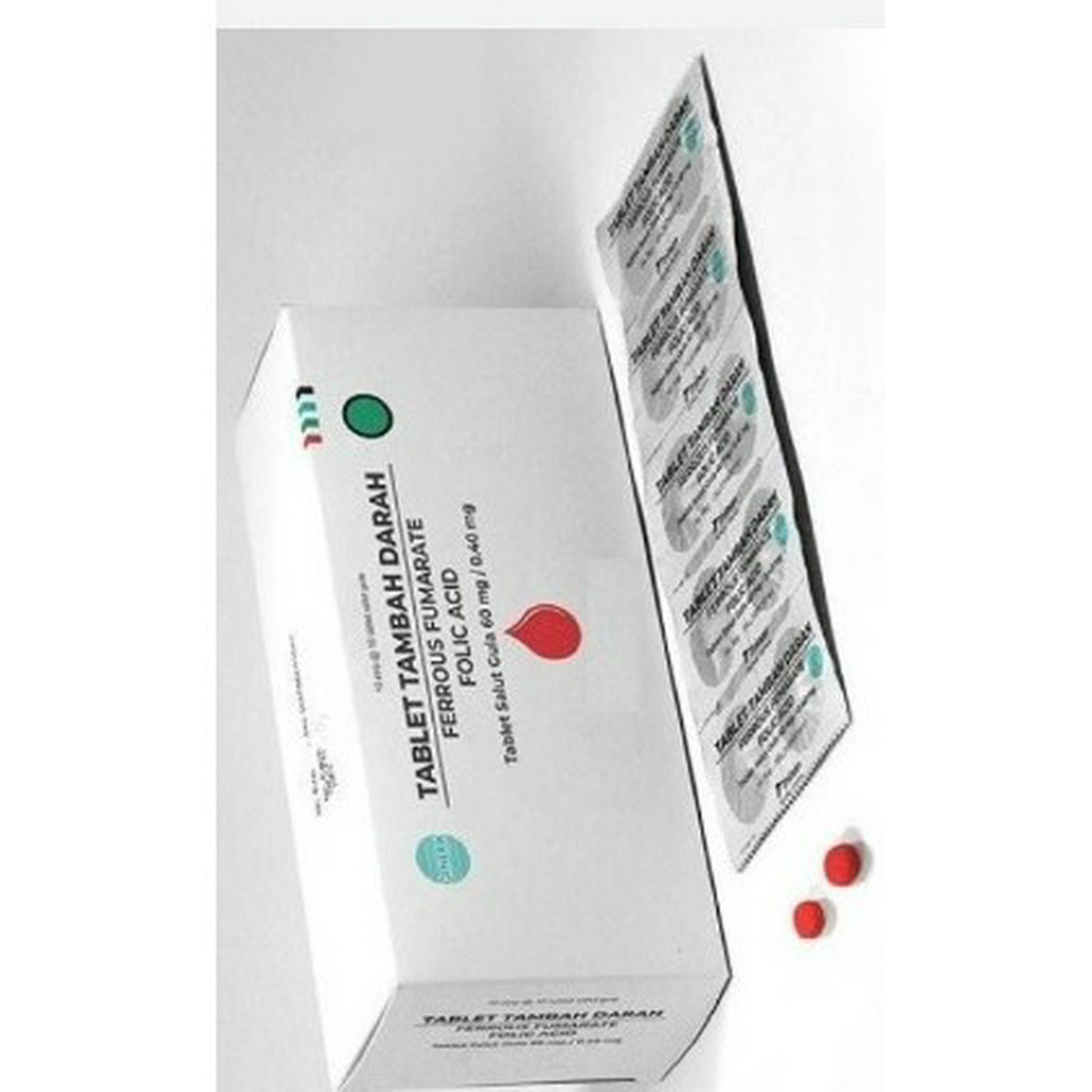 TABLET TAMBAH DARAH GENERIK_004 300 MG 1 STRIP @ 10 TABLET SALUT SELAPUT