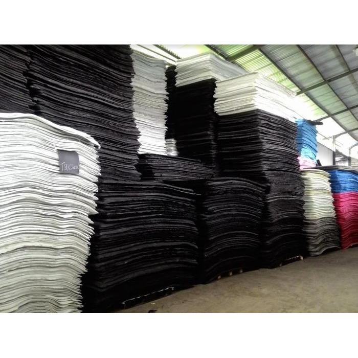 SPONGE KARET ATI EVA SPONGE LEMBARAN PUTIH TEBAL 10 MM - Putih Terlaris