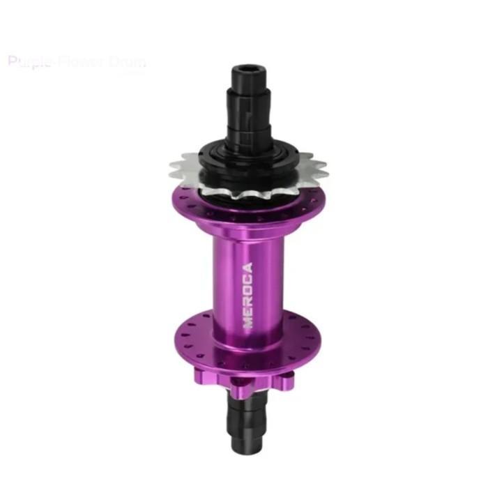 Meroca Hub Freehub Single Speed Disc Brake 32 Hole 16T 5 Bearing Hub Sepeda BMX Dirt Jump Fixie - Un