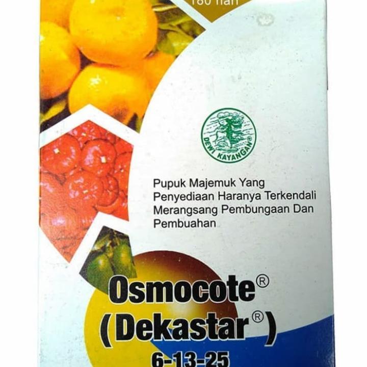 Pupuk Dekastar Plus ( Osmocote) 16 + 13 + 25 Kemasan 500 gram