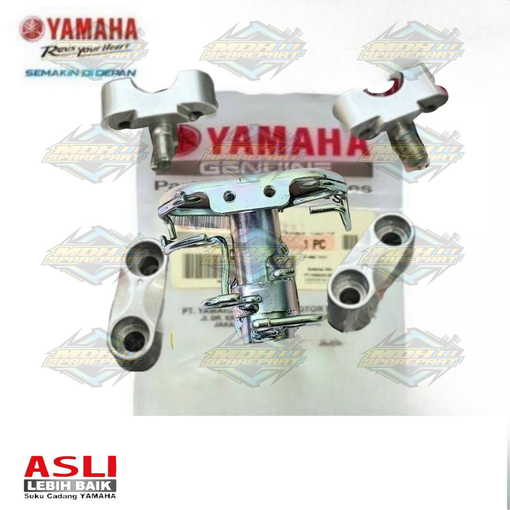 Dudukan Stang Fulset Yamaha Fino Karbu PNP Fino Fi Xride Original Yamaha YGP