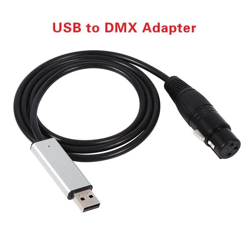 USB to DMX Interface Adapter LED DMX512 Computer PC Stage Lighting Controller mmer Led Dmx512 Interf