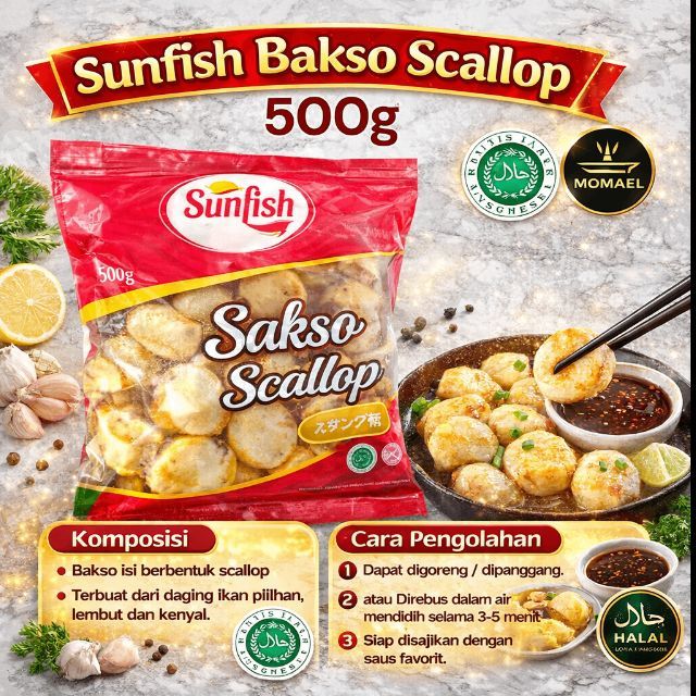 sunfish scallop 500