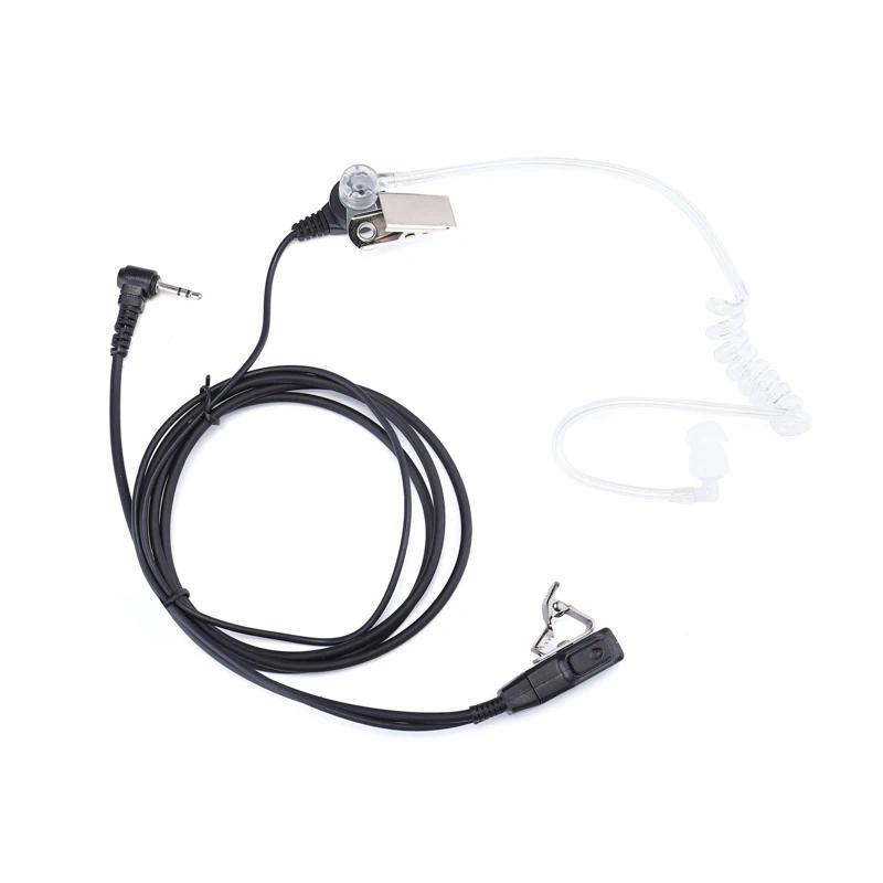 1pin 2.5mm FBI Covert Acoustic Tube Earpiece Headset for Motorola Rao XT180 TKLR T92 H2O T82 T80 T62