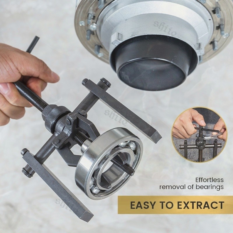 Monqiqi Amtech Pilot Bearing Puller Alat Bantu Buka Bearing Puller Treaker Bearing Dalam Inner Beari