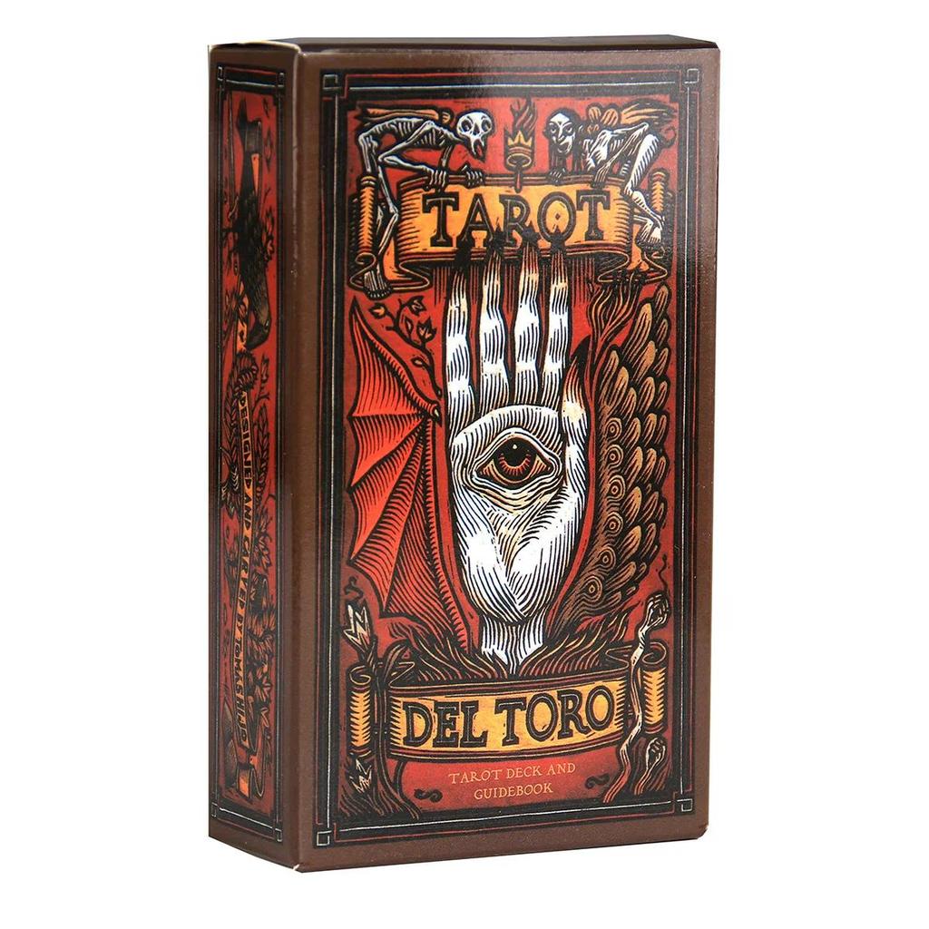 Tarot del A: Kartu Tarot dan Buku Panduan Terinspirasi dari Dunia Guillermo del Toro, Buku Unik untu