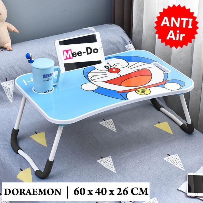 Meja Lipat Laptop Belajar Anak Meja Laptop Karakter - DORAEMON TERLARIS