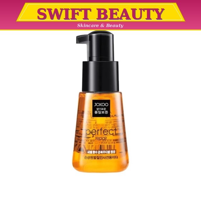 JCKOO Hair Smooth Oil Serum Vitamin Rambut Kusut Kering Bercabang