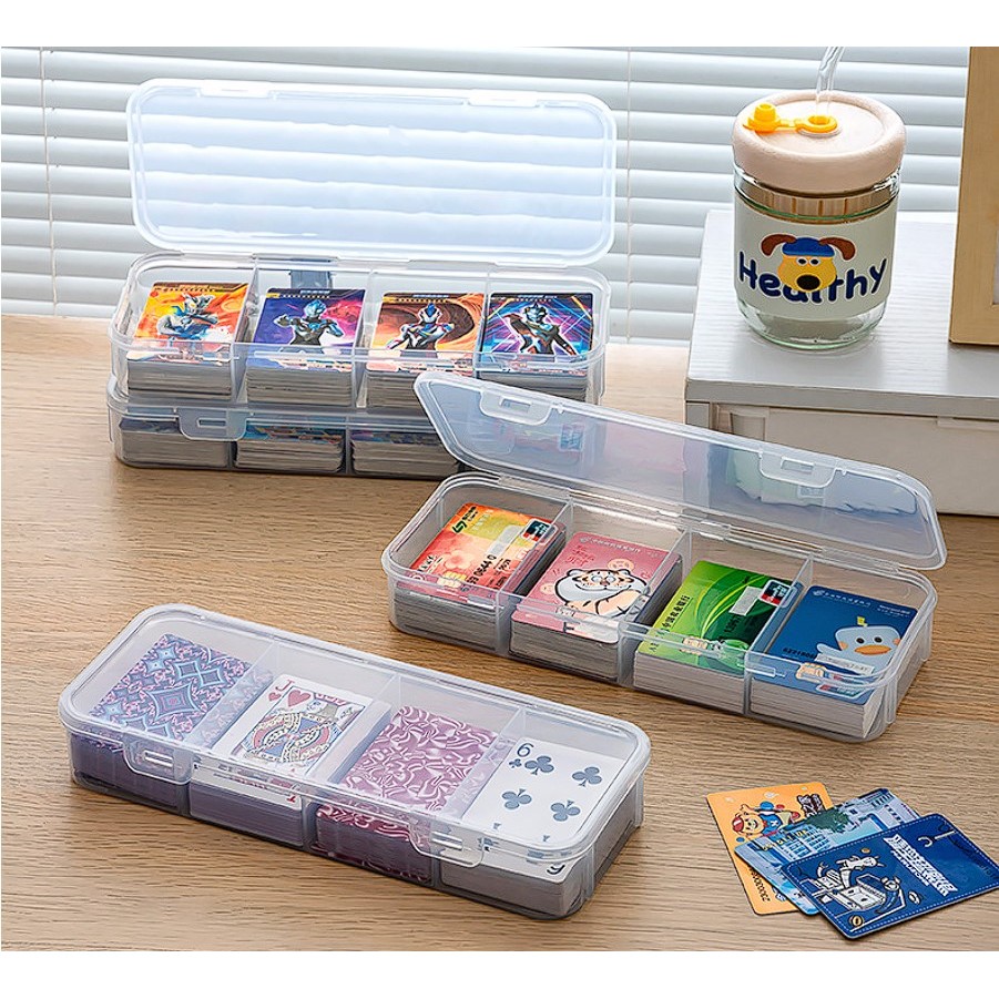 Playing Card Storage Box Kotak Kartu 700+ Pokemon MTG Yugioh