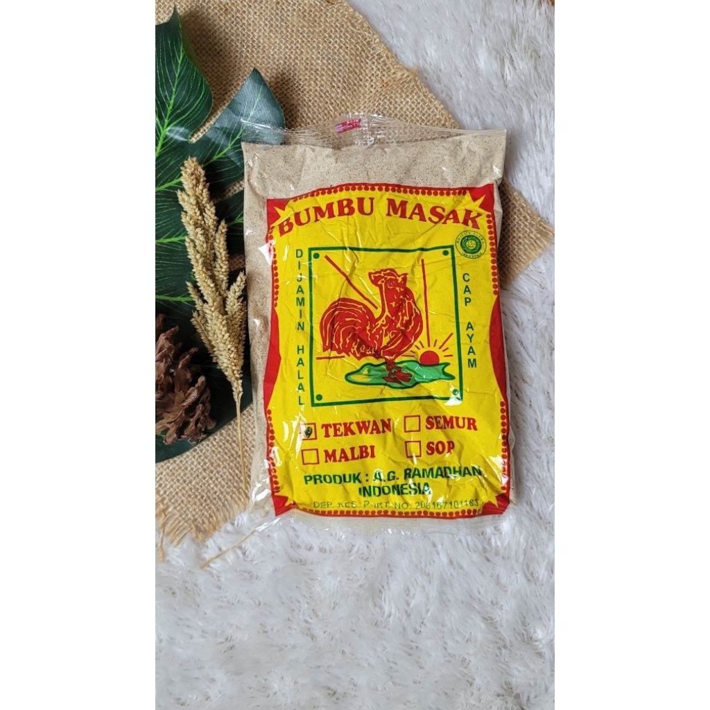 Melt Bites|| Bumbu Tekwan Cap Ayam Jago 225 Gr Best Seller